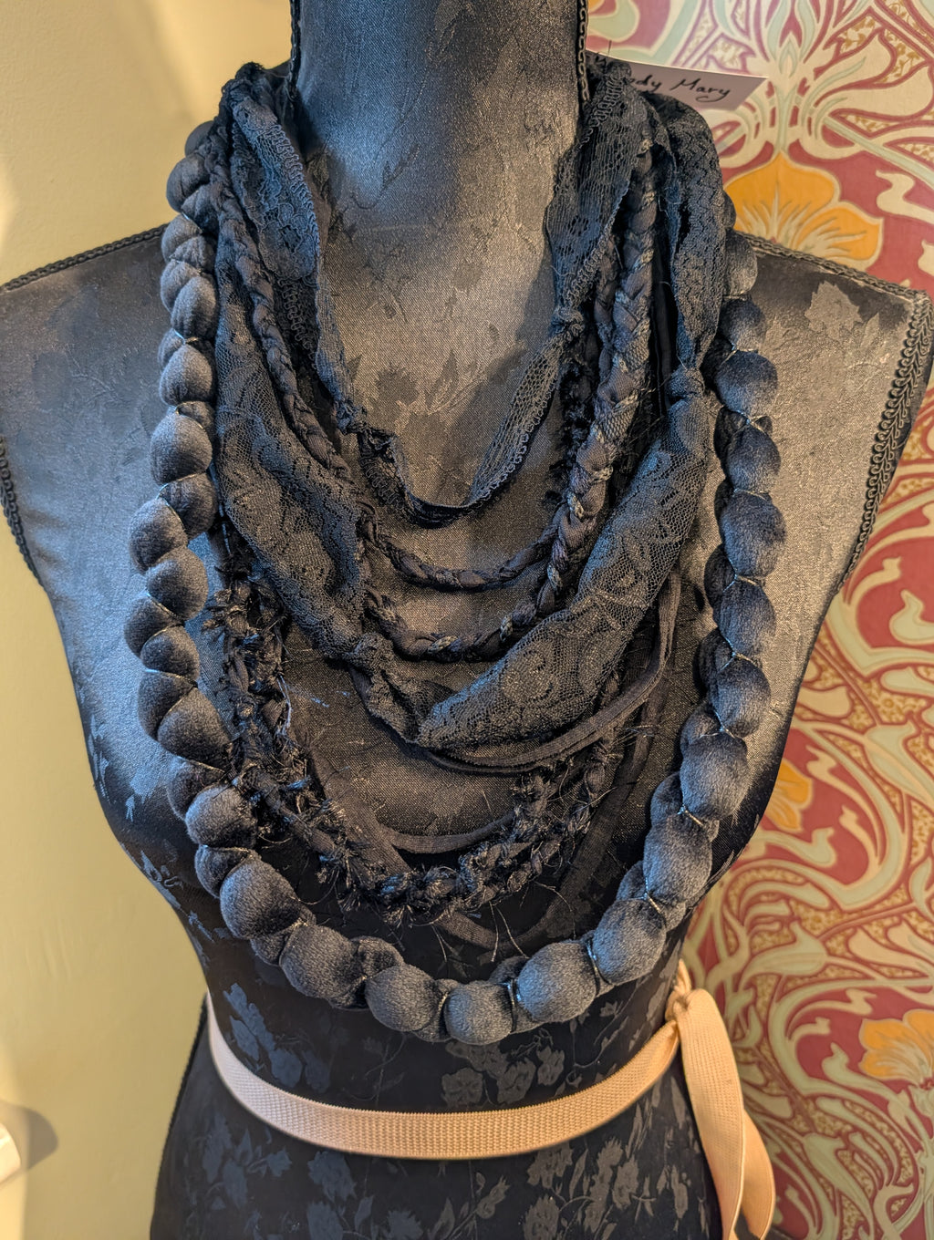 Bloody Mary, Medieval Inspired Necklace, Handmade from Recycled Materials