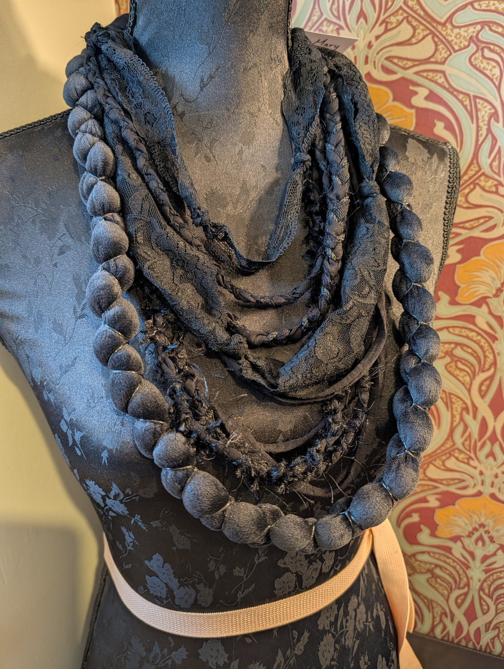 Bloody Mary, Medieval Inspired Necklace, Handmade from Recycled Materials