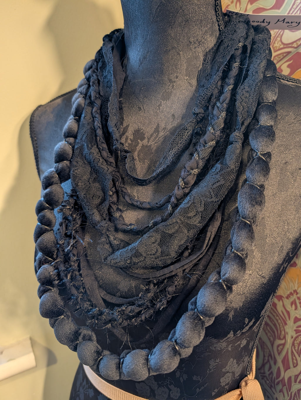 Bloody Mary, Medieval Inspired Necklace, Handmade from Recycled Materials