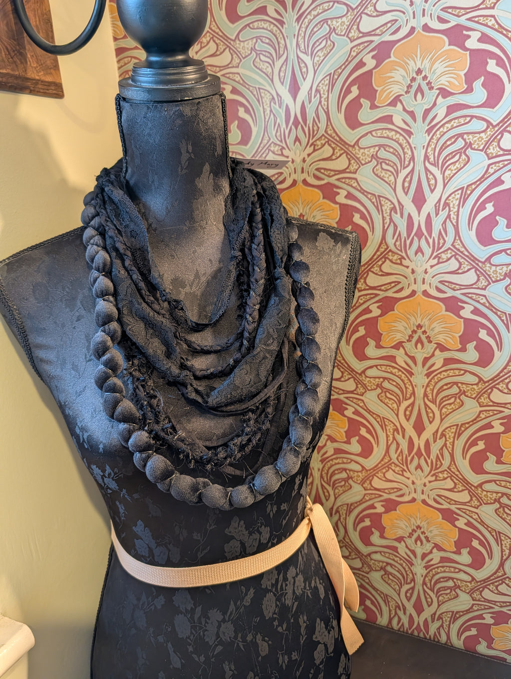 Bloody Mary, Medieval Inspired Necklace, Handmade from Recycled Materials