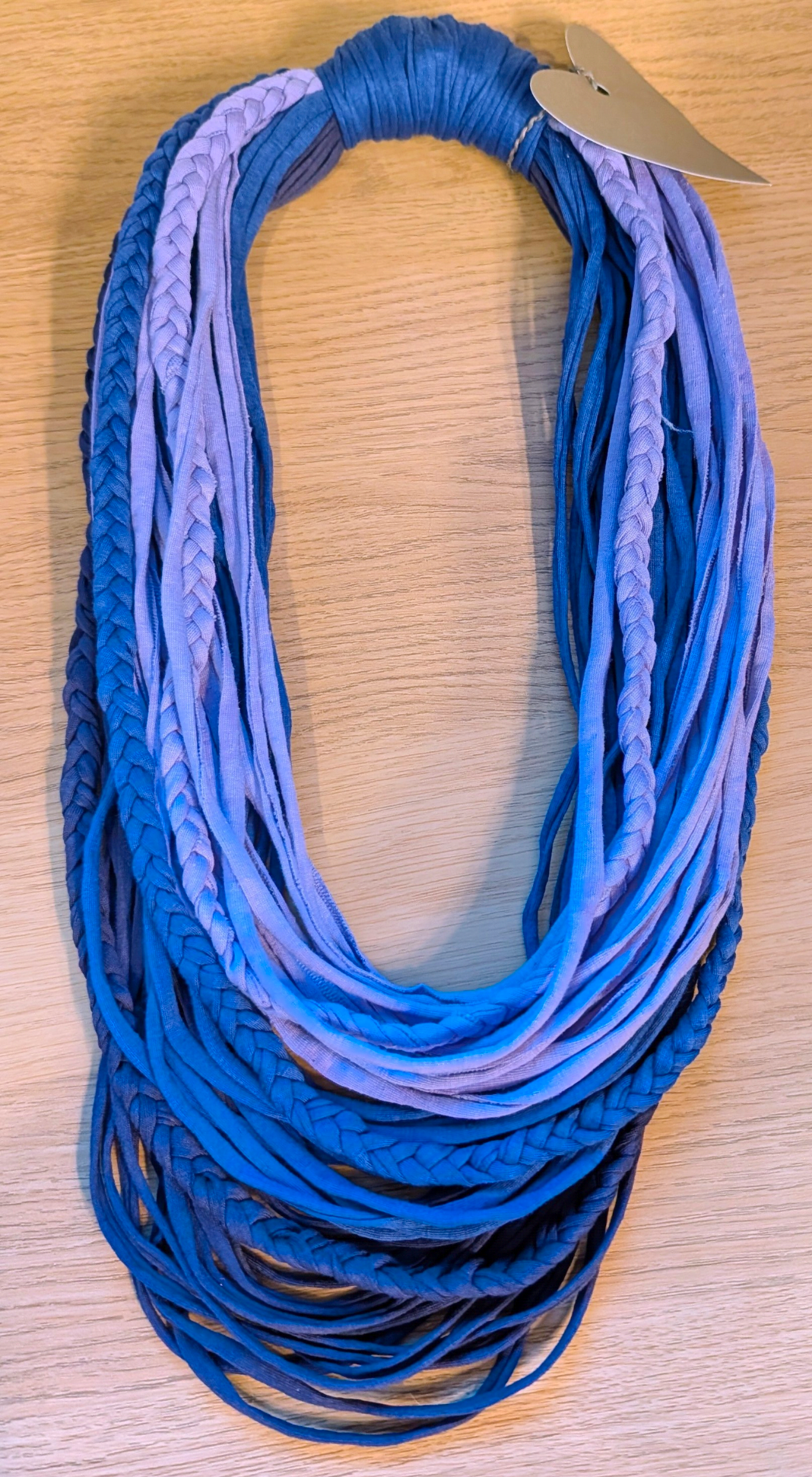 Purple Ombre Handmade Infinity Scarf