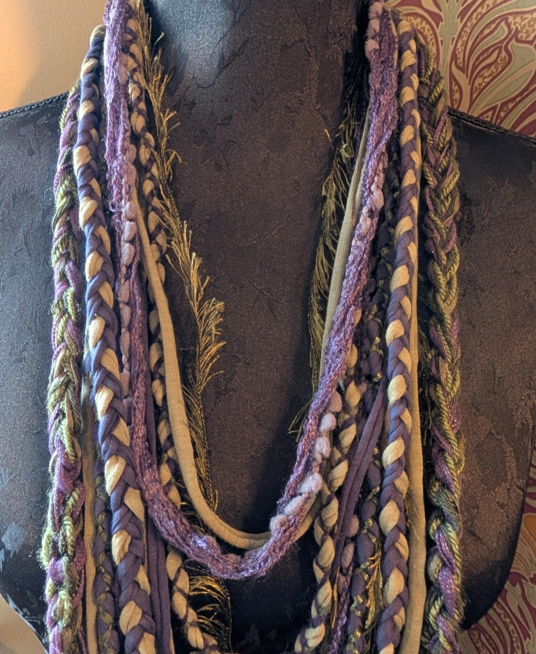 Lavender Fields, A Boho style, Floral inspired Statement Piece made from Sustainable resources