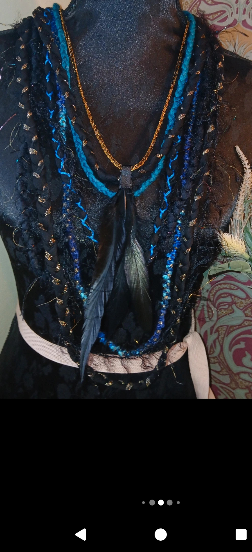 Cleopatra, Historical Female Inspired Statement Piece, Handmade, Upcycled, Unique