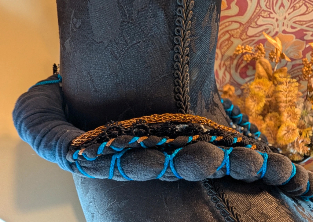 Tudor Sapphire, Medieval Inspired Statement Piece