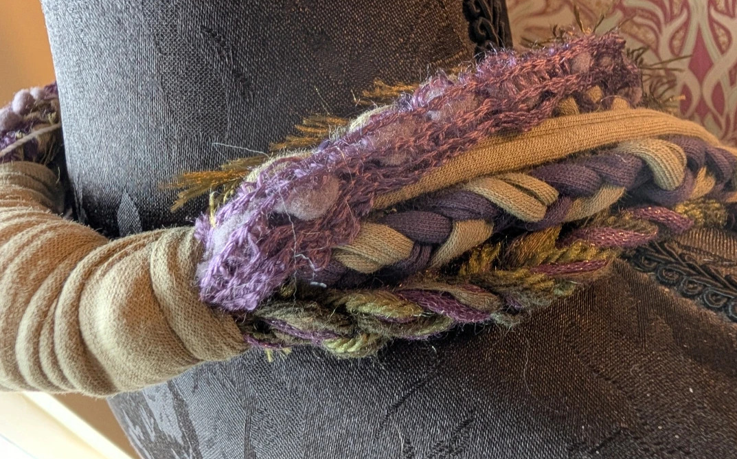 Lavender Fields, A Boho style, Floral inspired Statement Piece made from Sustainable resources