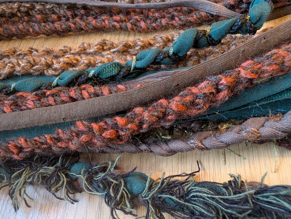 Forestcore Bohemian Style Infinity Scarf