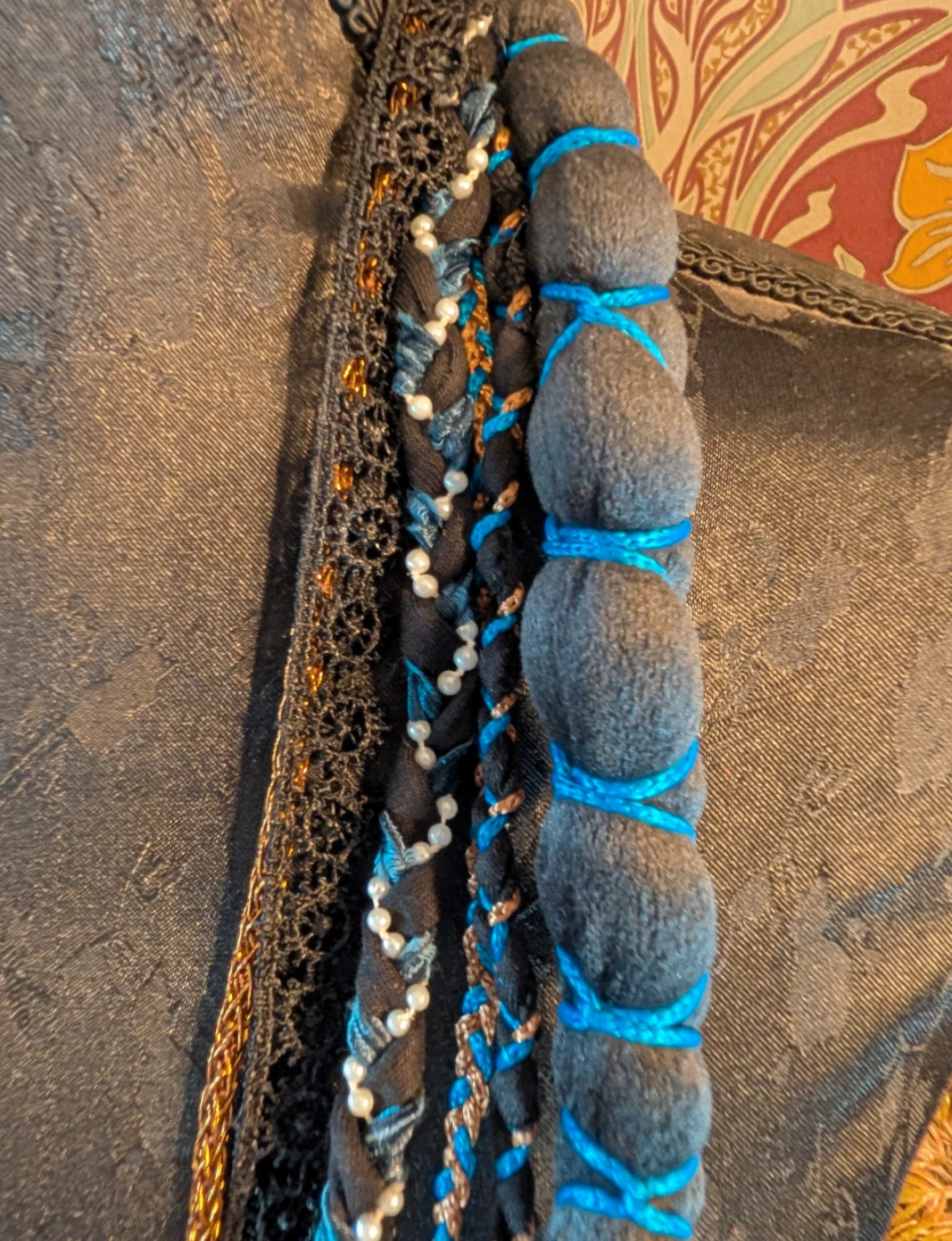 Tudor Sapphire, Medieval Inspired Statement Piece