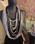 Haunting, a Gothic Vampire Inspired Design, handmade, upcycled & unique