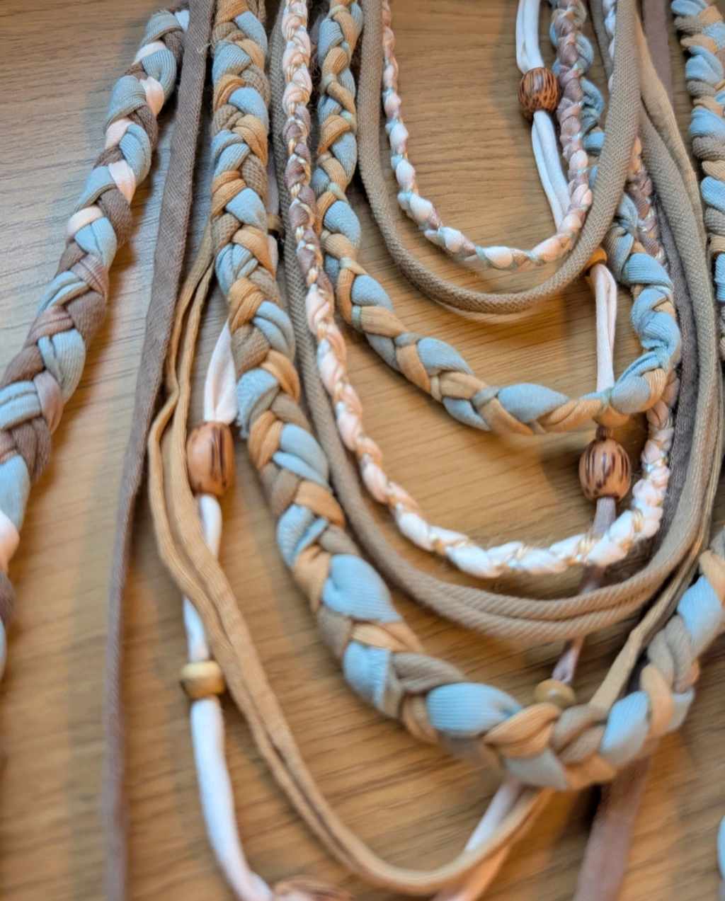 Mint Ice, Summer Festival, Boho Style, Longer length Infinity Scarf