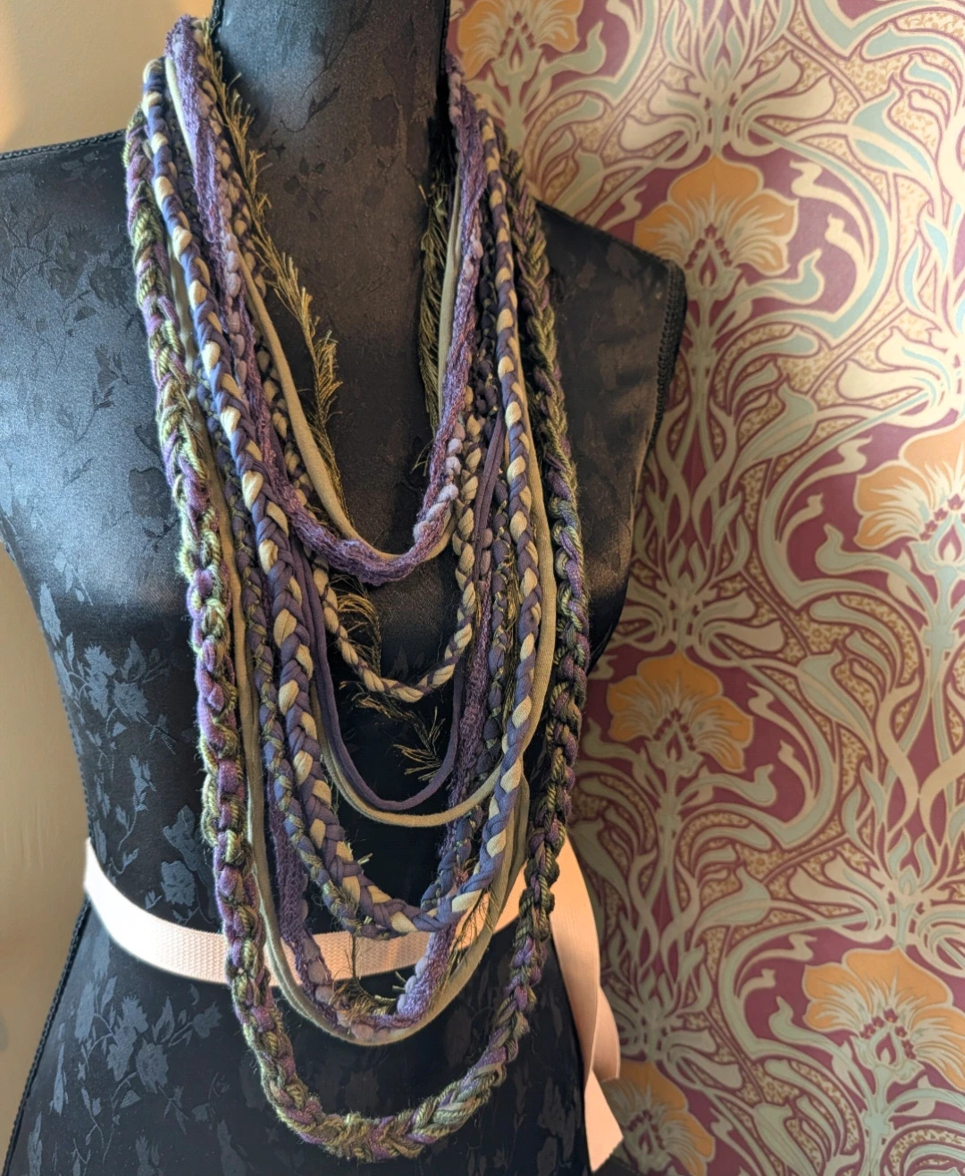 Lavender Fields, A Boho style, Floral inspired Statement Piece made from Sustainable resources