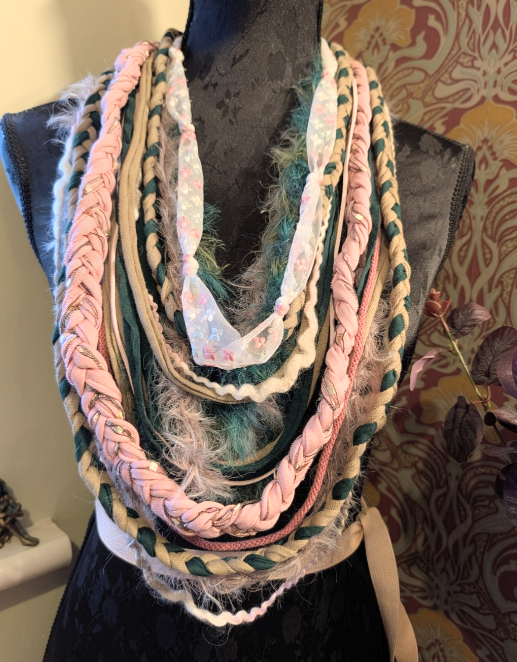 Faery Witch Handcrafted Infinity Scarf