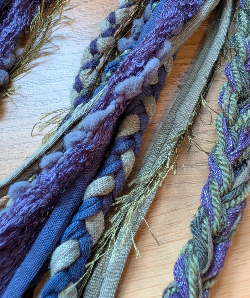 Lavender Fields, A Boho style, Floral inspired Statement Piece made from Sustainable resources