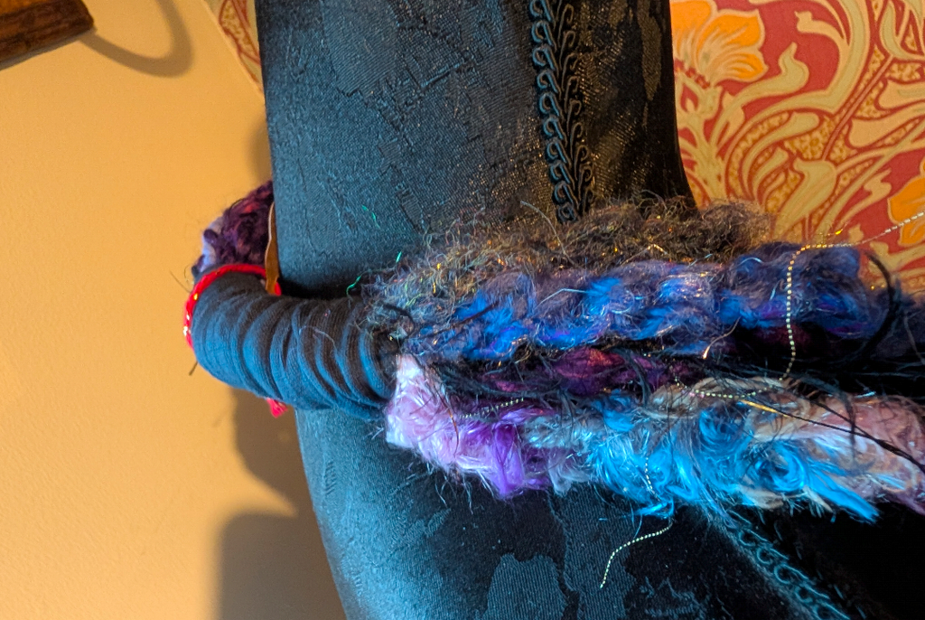 Alchemy, Handcrafted & Upcycled Boho Infinity Scarf