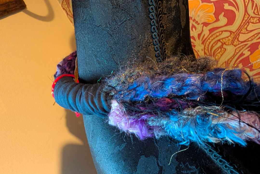 Alchemy, Handcrafted & Upcycled Boho Infinity Scarf