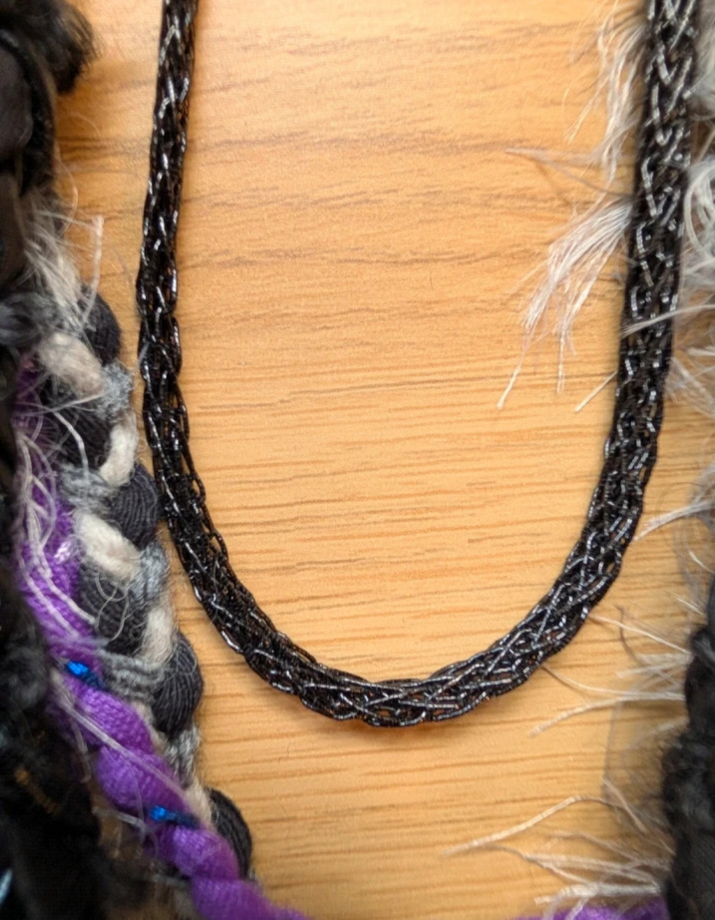 Tempest Witch Boho Witchy Style Fabric Necklace