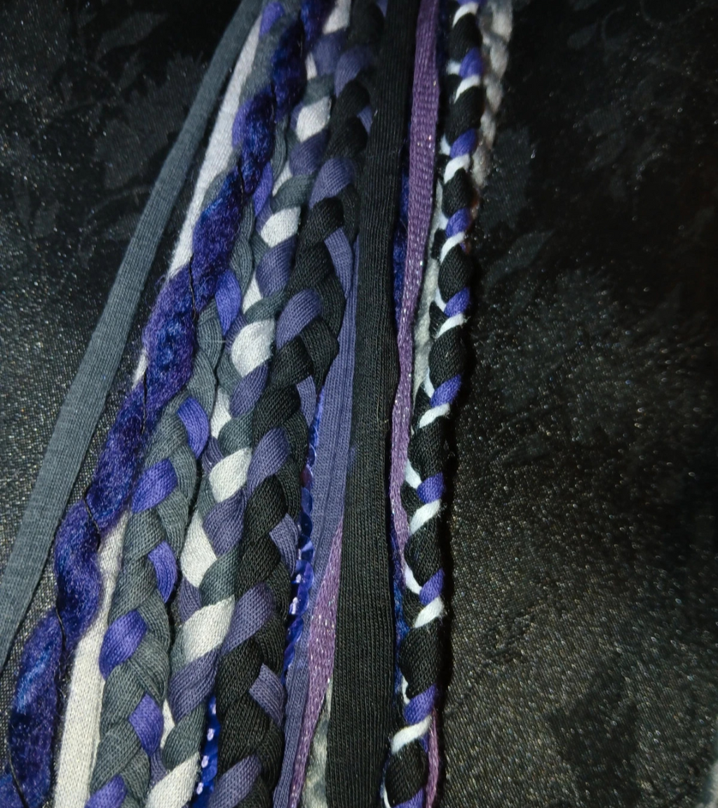 Spellbound, Witchy Inspired Boho Fabric Necklace