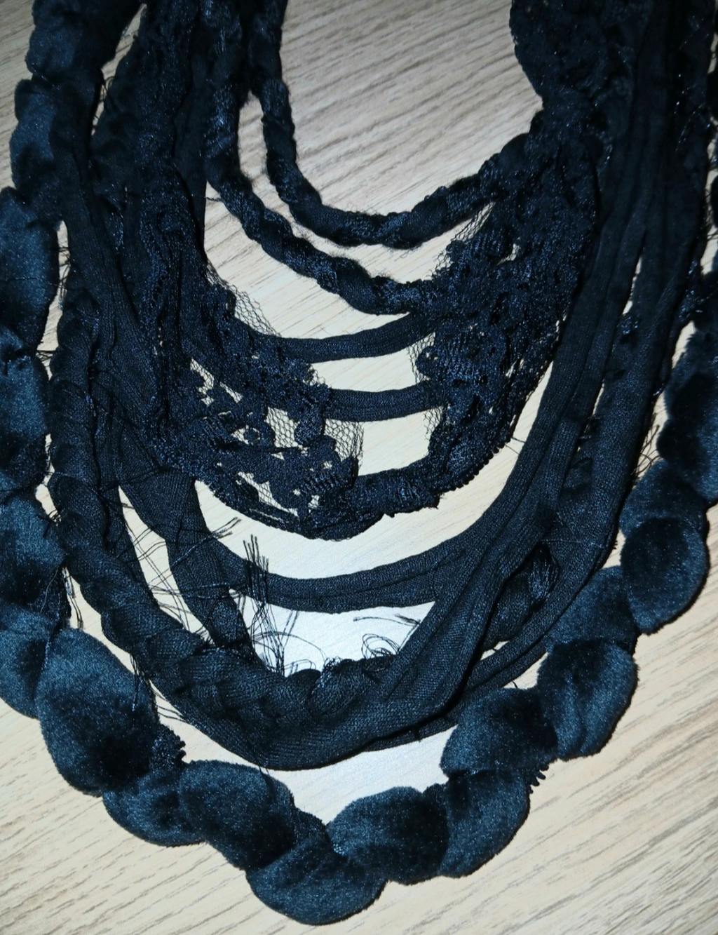 Bloody Mary, Medieval Inspired Necklace, Handmade from Recycled Materials