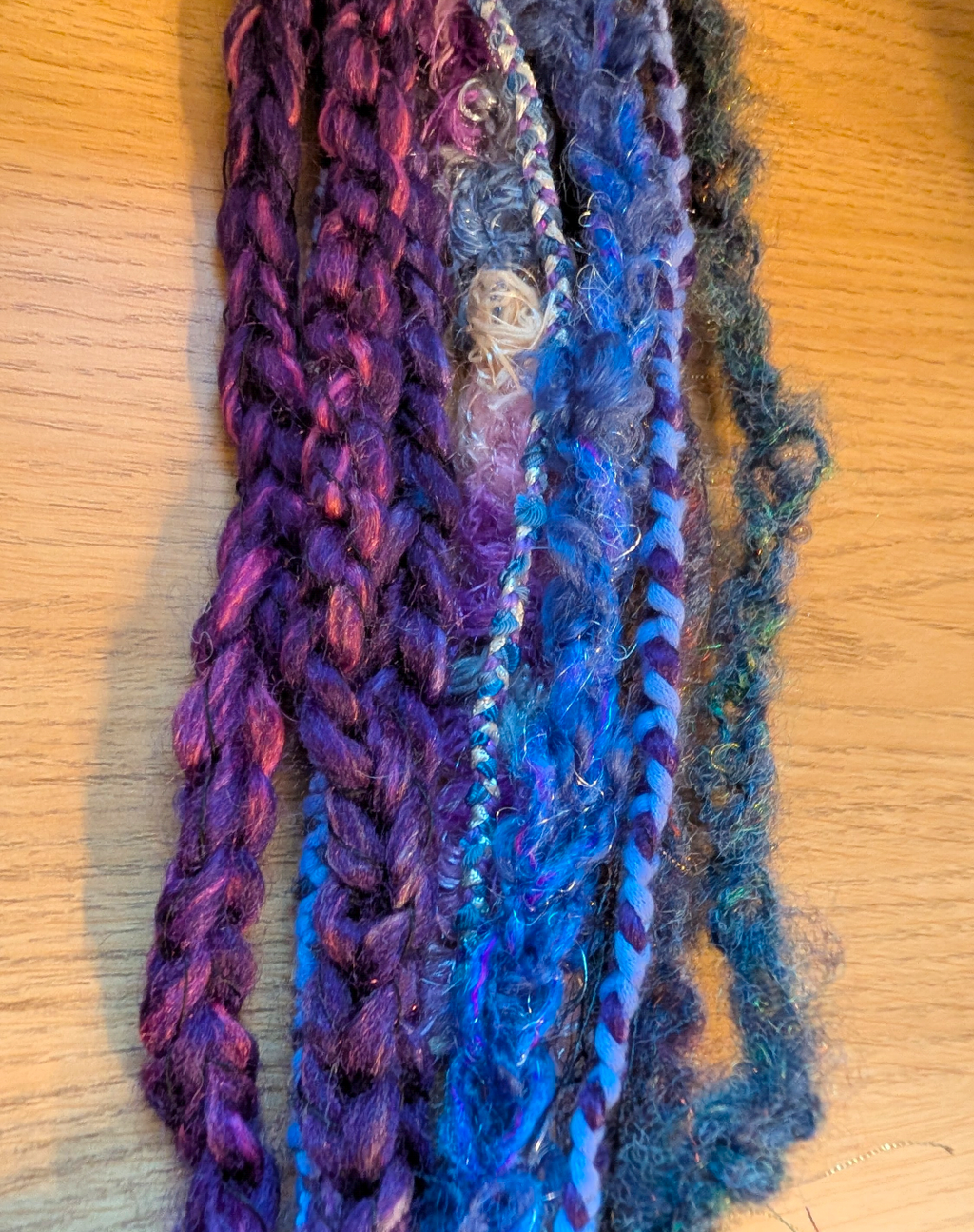 Alchemy, Handcrafted & Upcycled Boho Infinity Scarf
