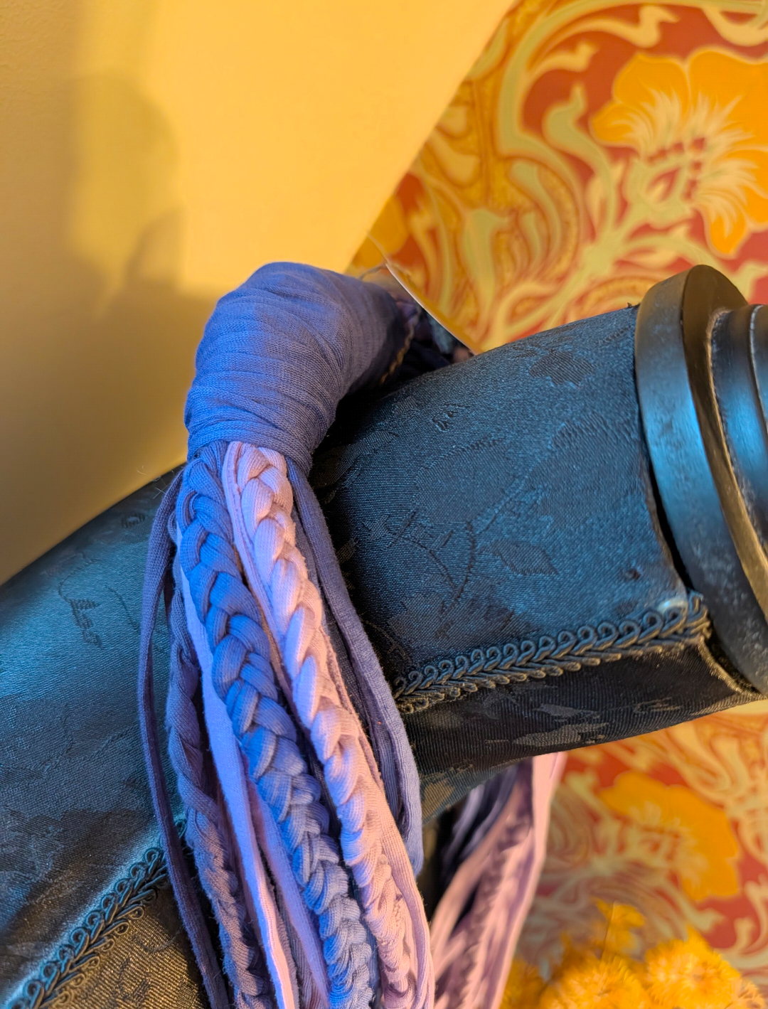 Purple Ombre Handmade Infinity Scarf