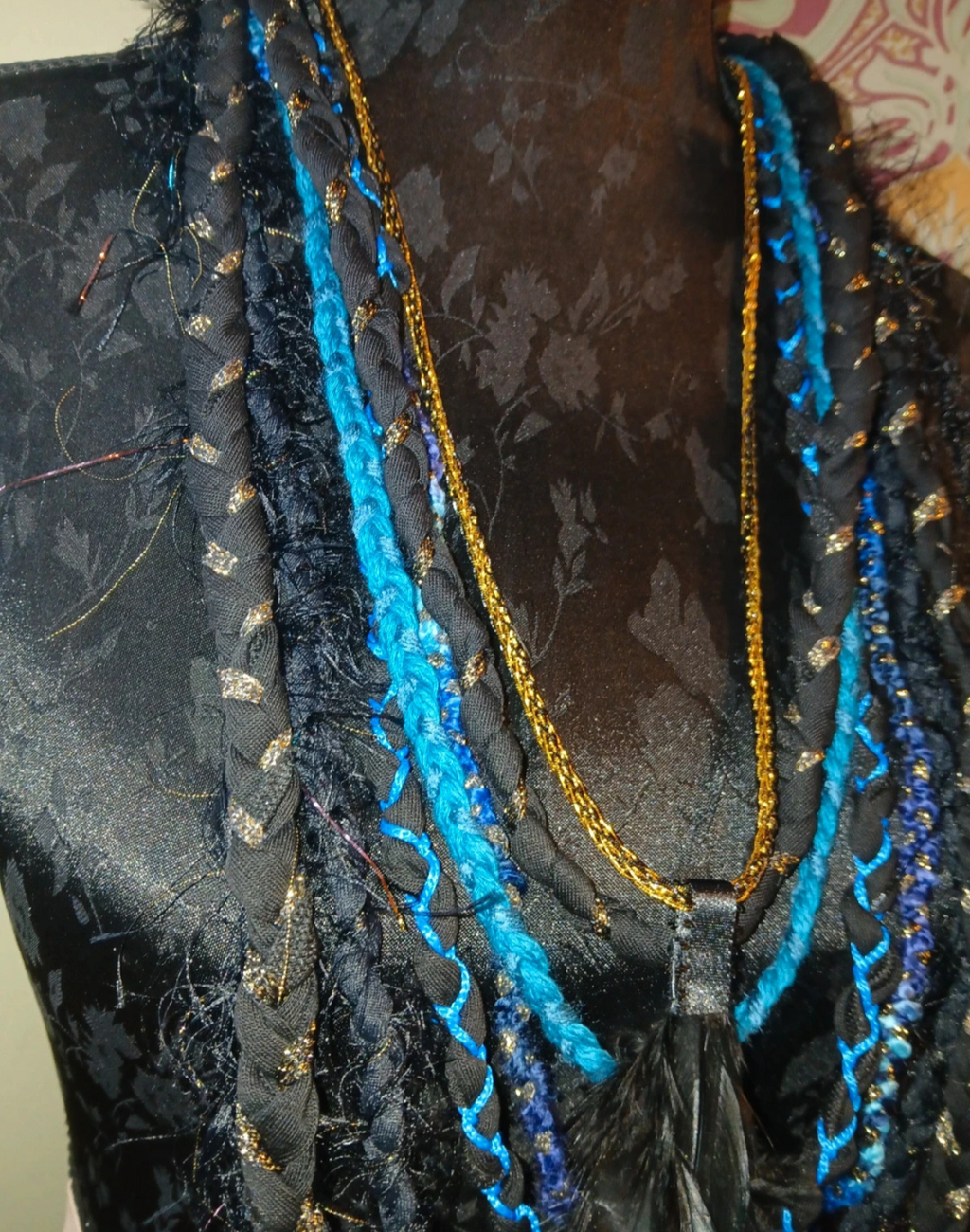 Cleopatra, Historical Female Inspired Statement Piece, Handmade, Upcycled, Unique
