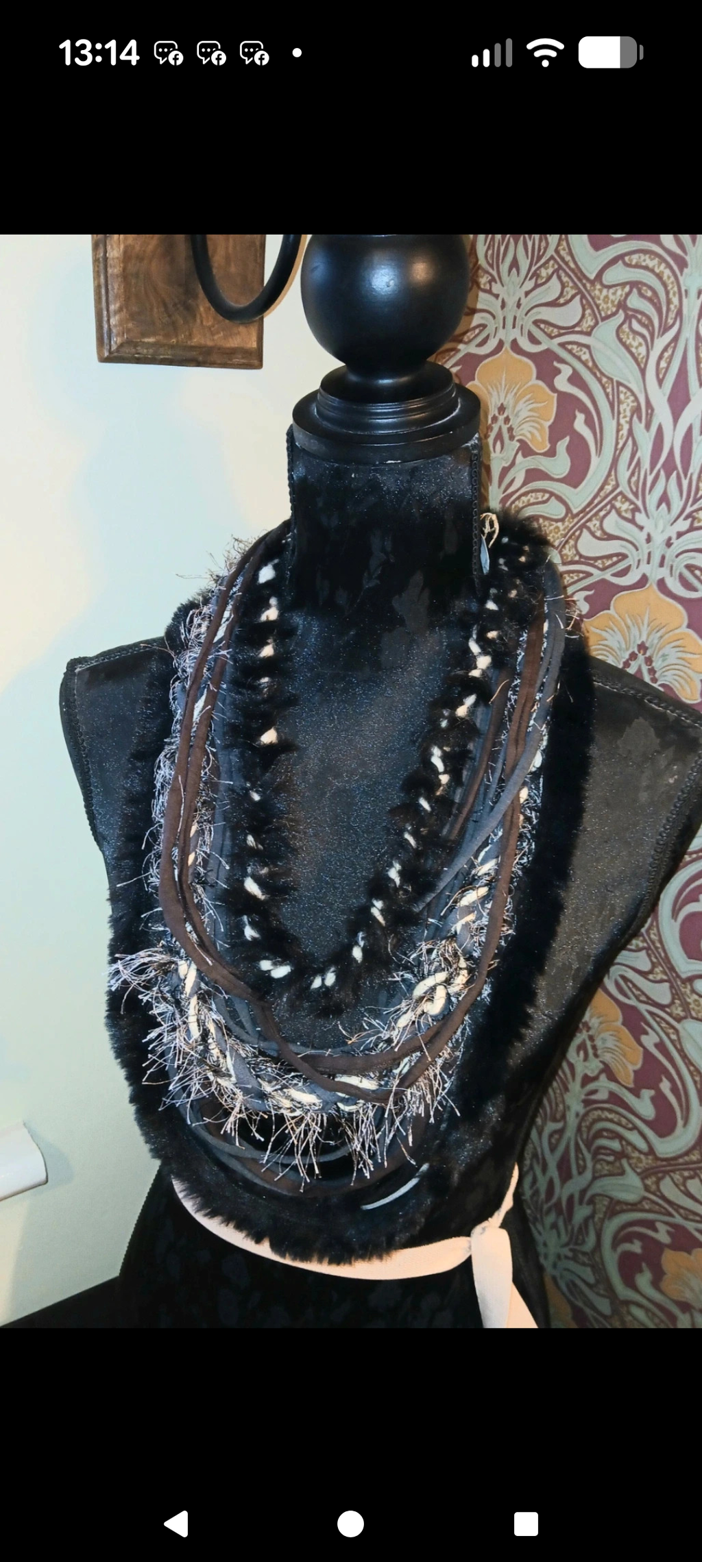 Viking Bear, Petite Viking inspired Costume necklace