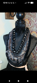 Viking Bear, Petite Viking inspired Costume necklace