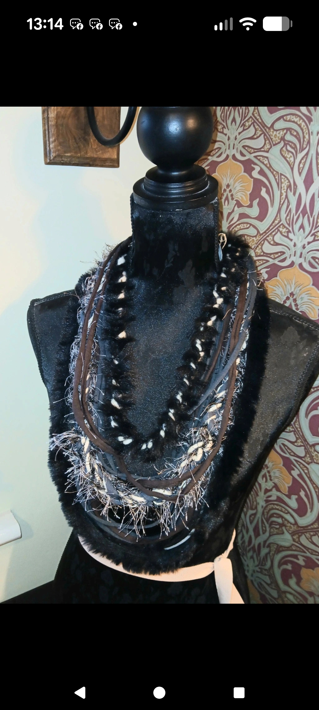 Viking Bear, Petite Viking inspired Costume necklace