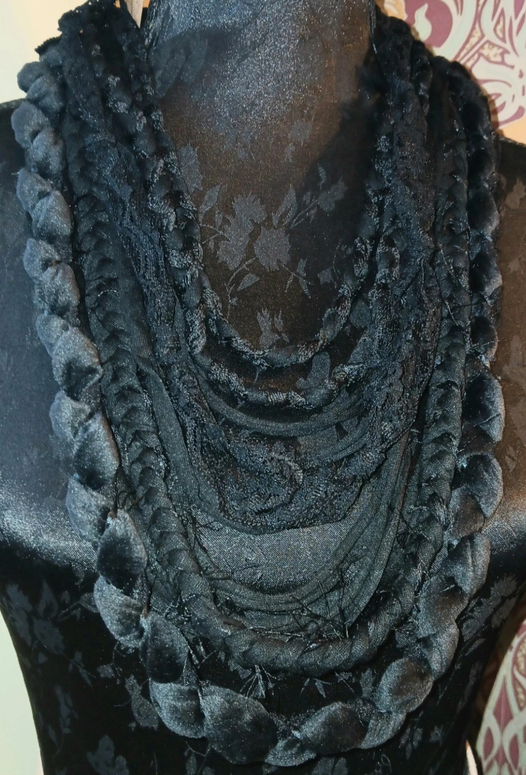 Bloody Mary, Medieval Inspired Necklace, Handmade from Recycled Materials