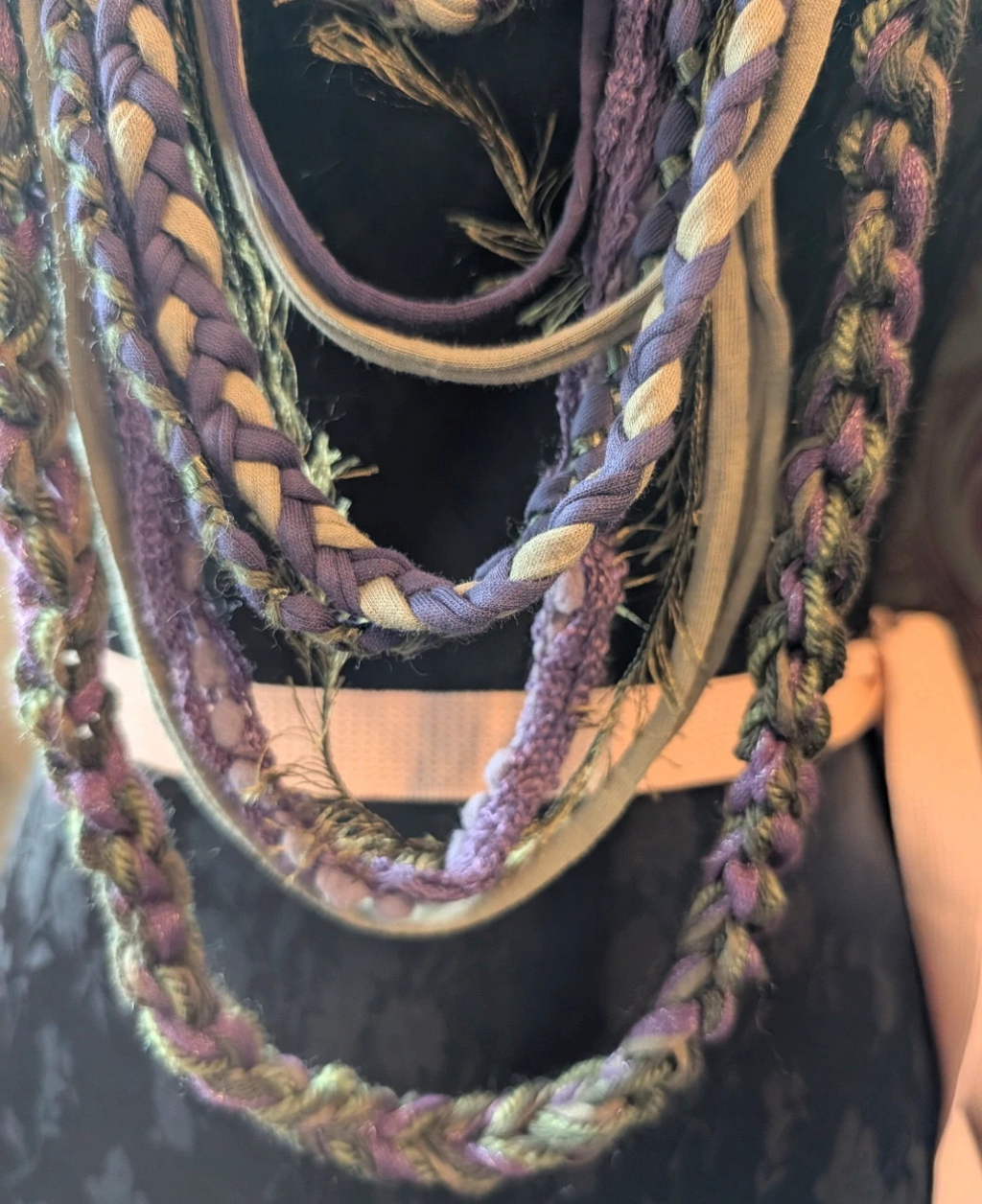 Lavender Fields, A Boho style, Floral inspired Statement Piece made from Sustainable resources