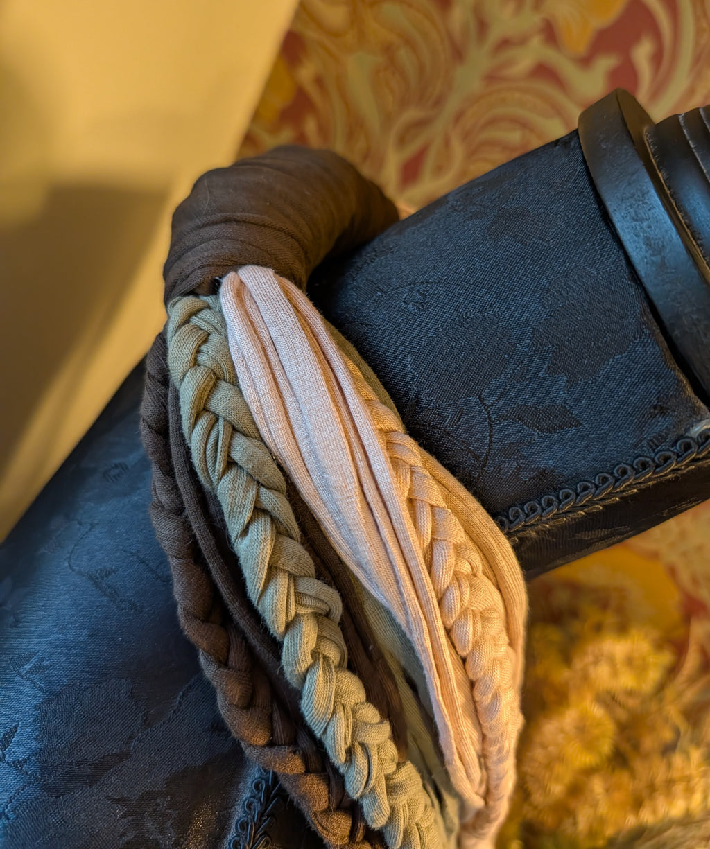 Forest Shades Handmade Infinity Scarf