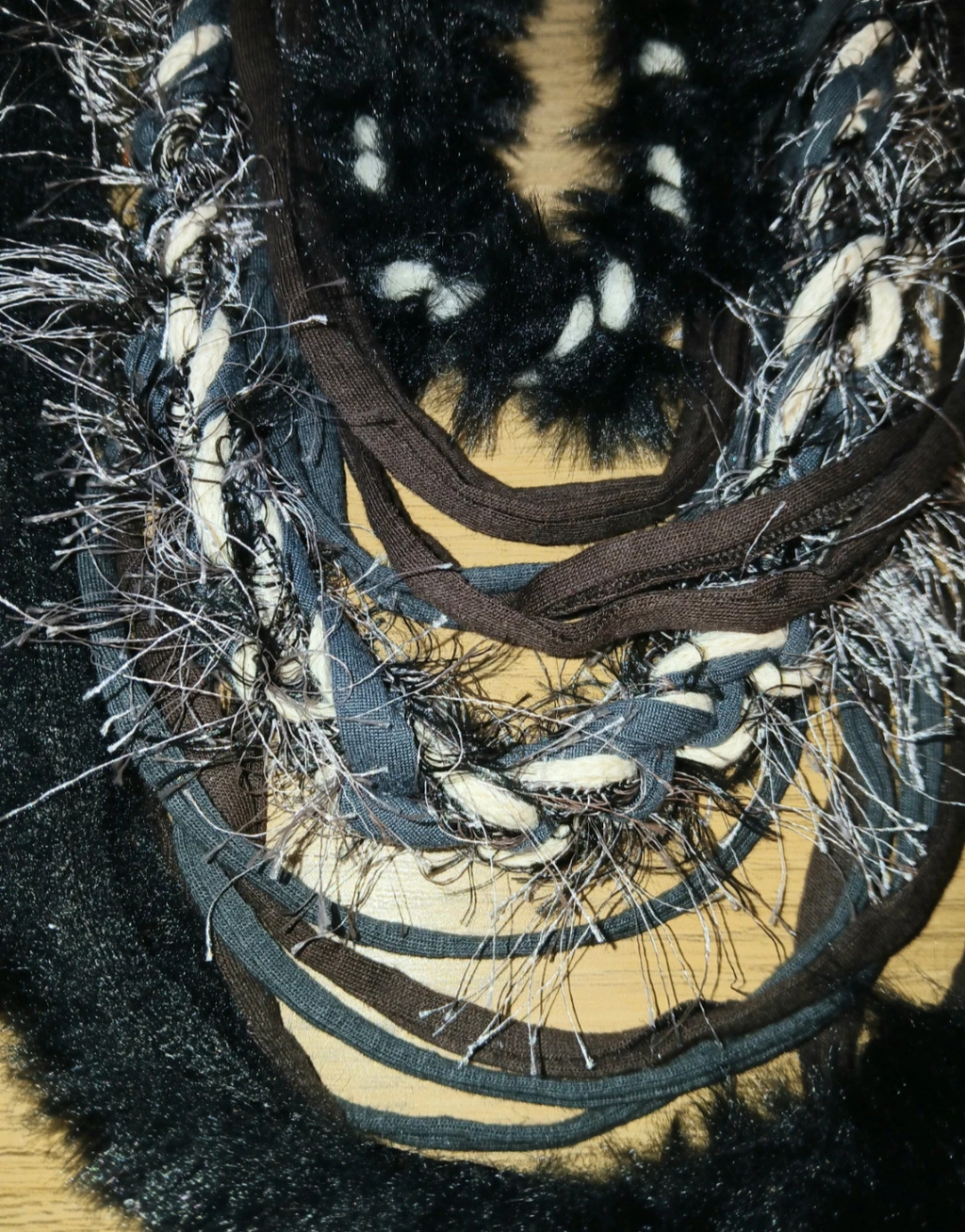 Viking Bear, Petite Viking inspired Costume necklace