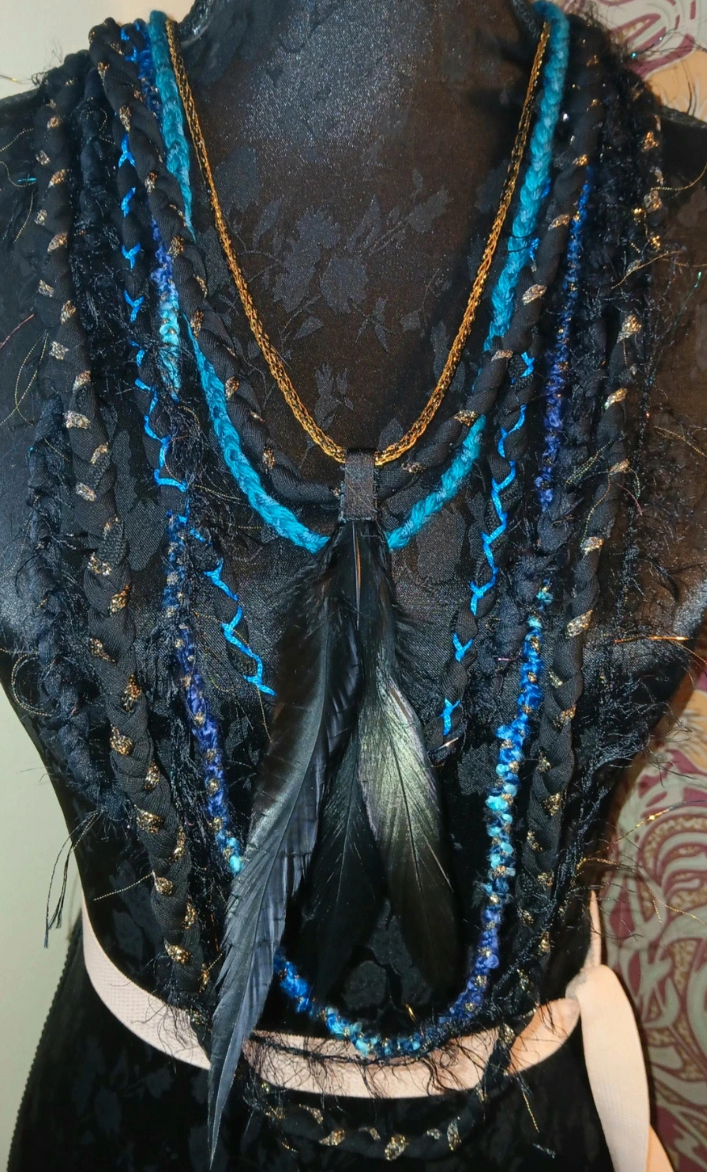 Cleopatra, Historical Female Inspired Statement Piece, Handmade, Upcycled, Unique
