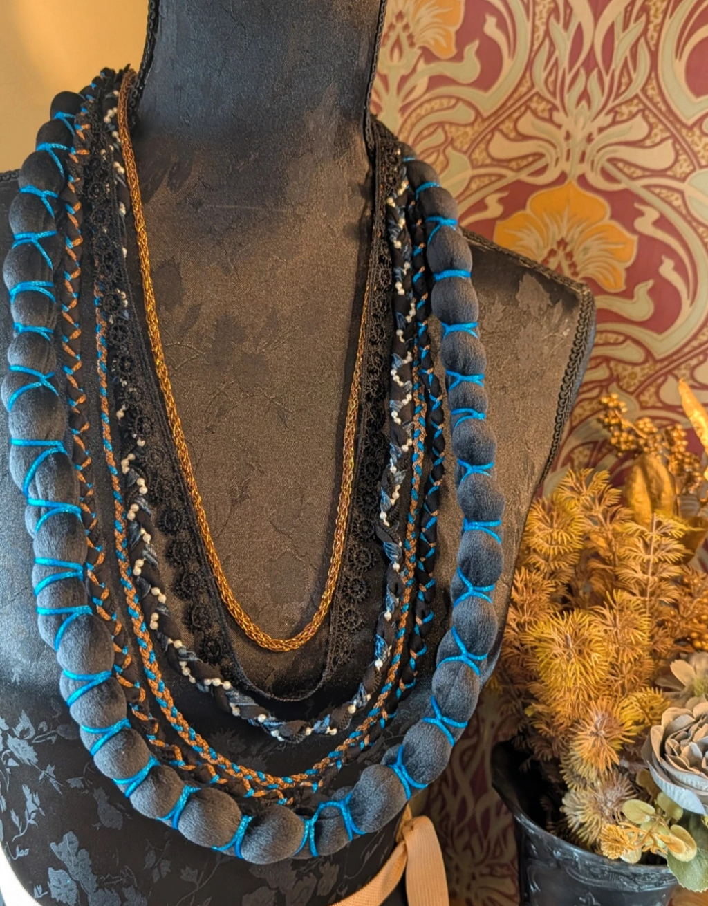 Tudor Sapphire, Medieval Inspired Statement Piece
