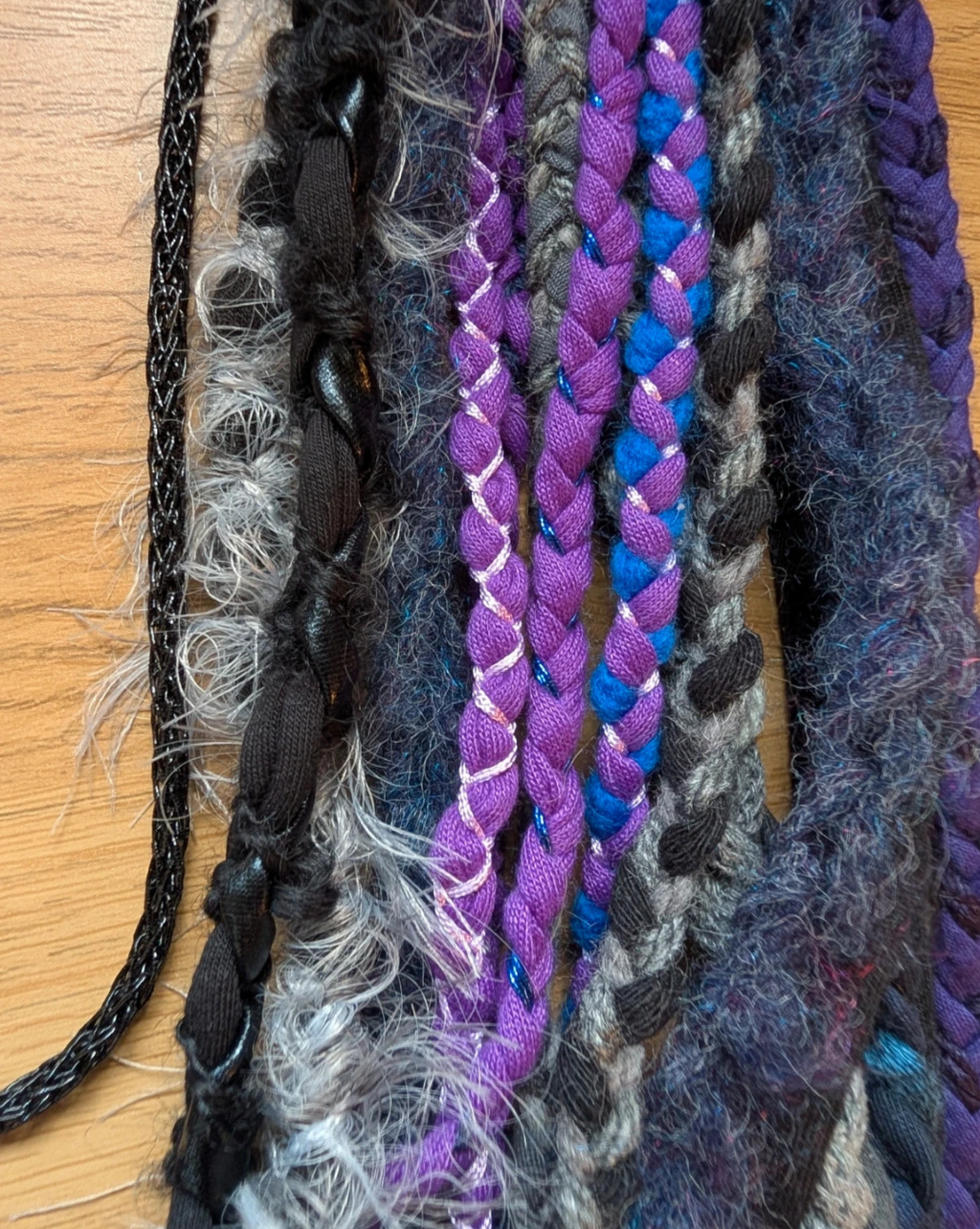 Tempest Witch Boho Witchy Style Fabric Necklace