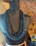 Tudor Sapphire, Medieval Inspired Statement Piece