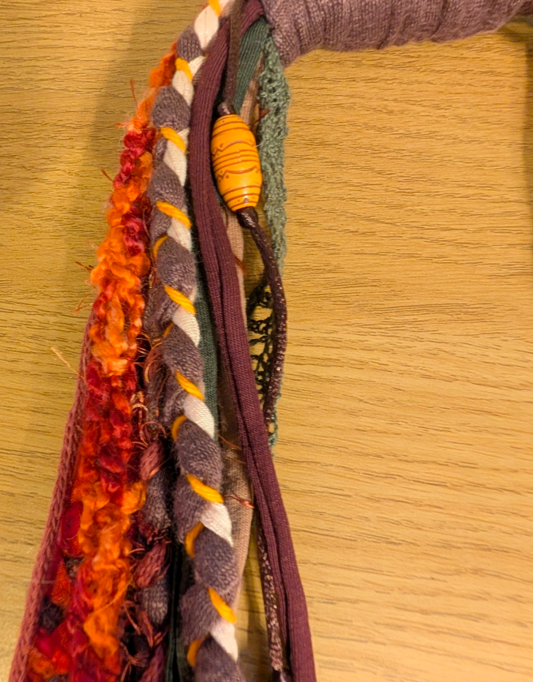 Forest Jewels, Indie/Boho Style Handcrafted Infinity Scarf