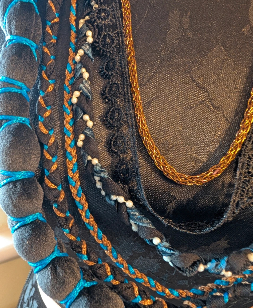 Tudor Sapphire, Medieval Inspired Statement Piece