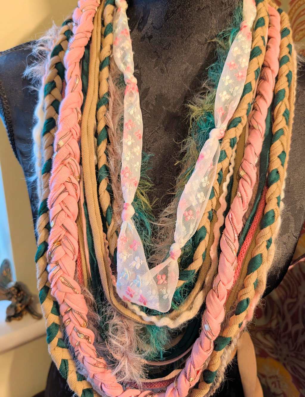 Faery Witch Handcrafted Infinity Scarf