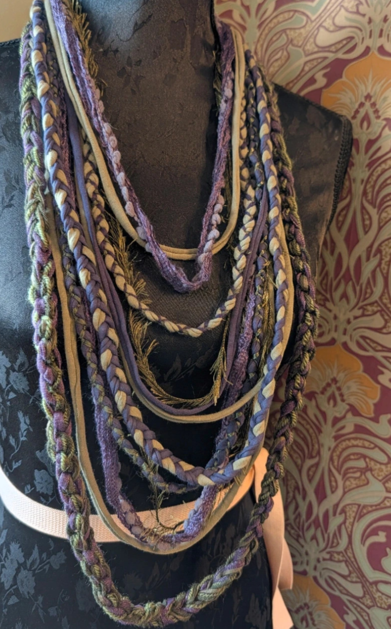 Lavender Fields, A Boho style, Floral inspired Statement Piece made from Sustainable resources