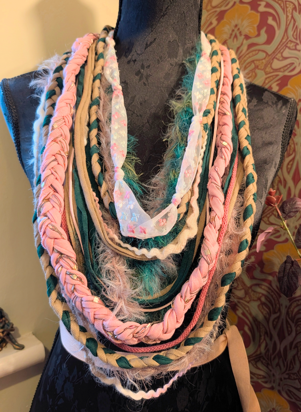 Faery Witch Handcrafted Infinity Scarf
