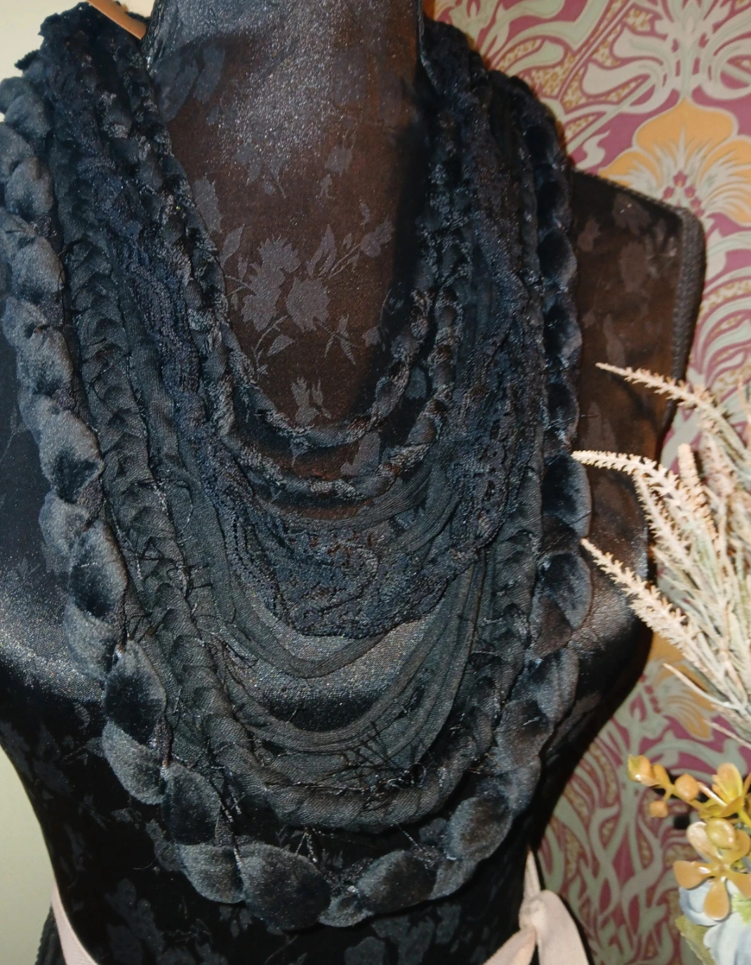 Bloody Mary, Medieval Inspired Necklace, Handmade from Recycled Materials