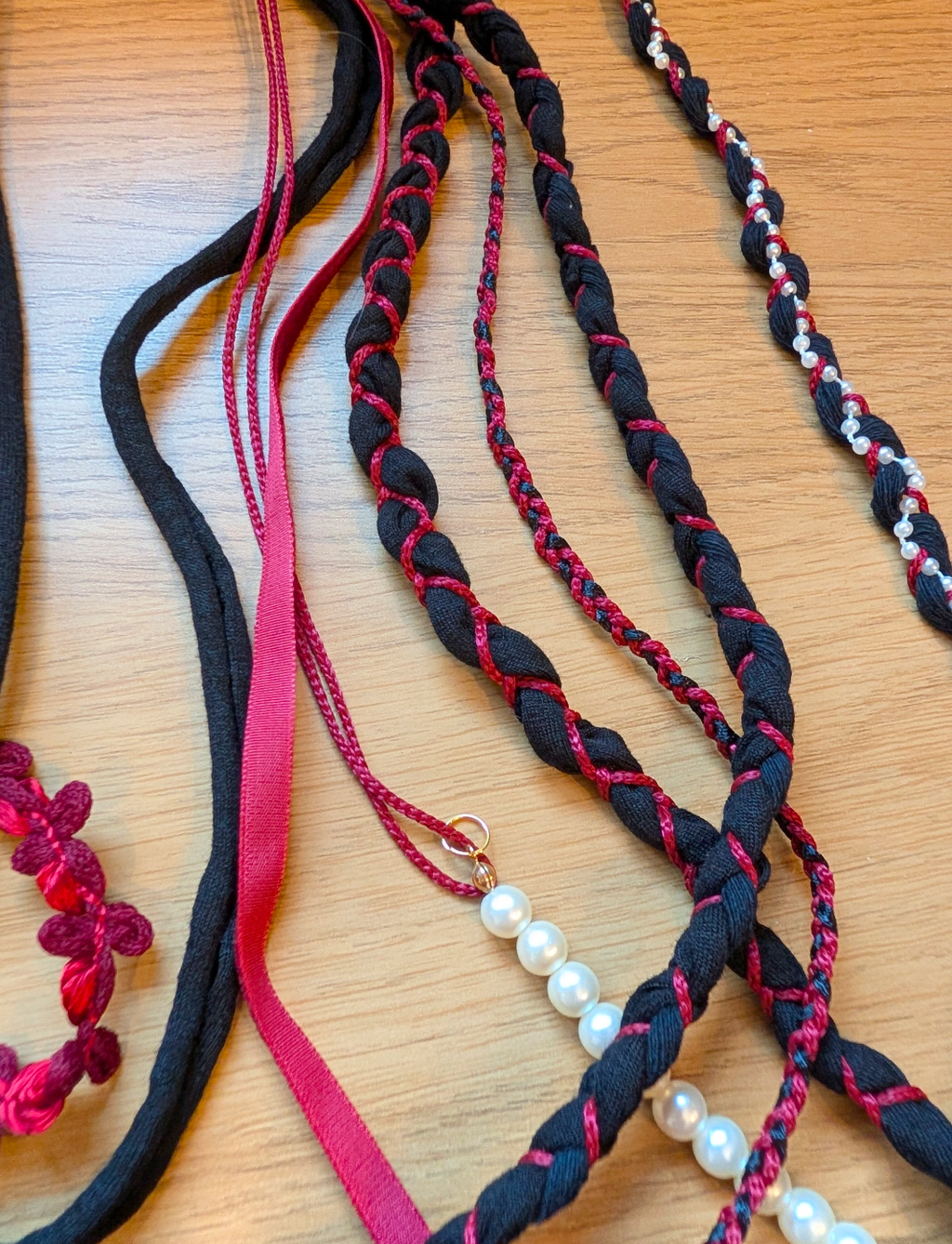 Tudor Rose, Handmade Upcycled Statement Piece