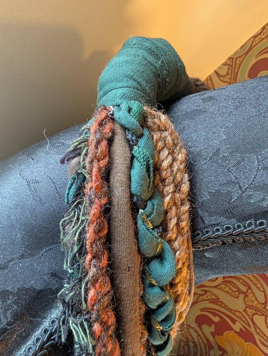 Forestcore Bohemian Style Infinity Scarf